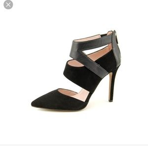 Vince Camuto Cecie pump with leather detail